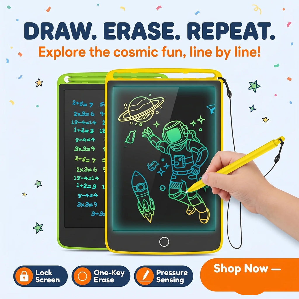 8.5 inch Colorful LCD Writing Tablet for Kids