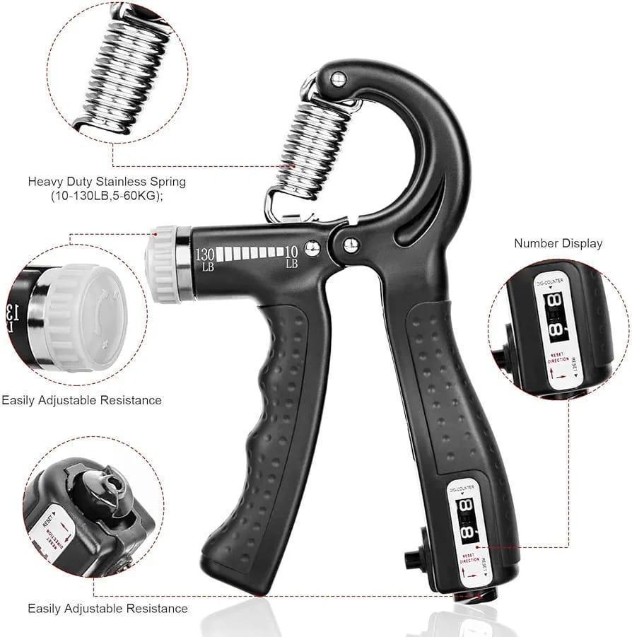Adjustable Hand Grip Strengthener 5–60 kg -