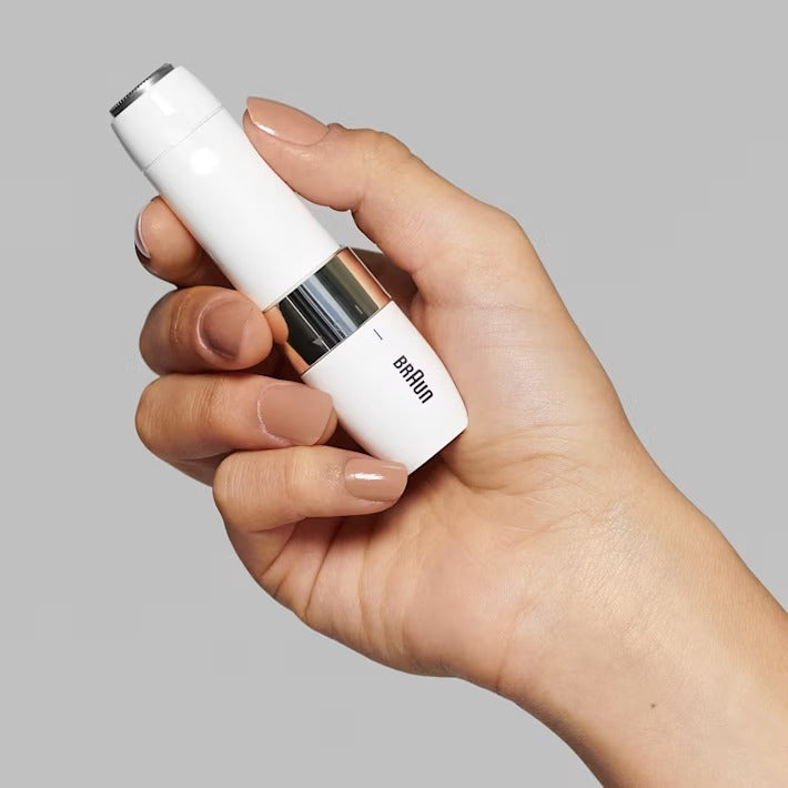 Braun Face Mini Hair Remover with Smartlight – Electric Facial Hair Remover for Women