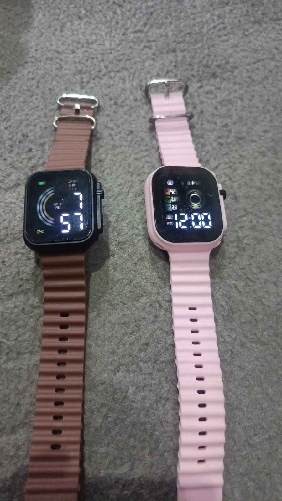 Apple Digital Watch | Stylish Casual Analog Watch (Random Color Without Box)