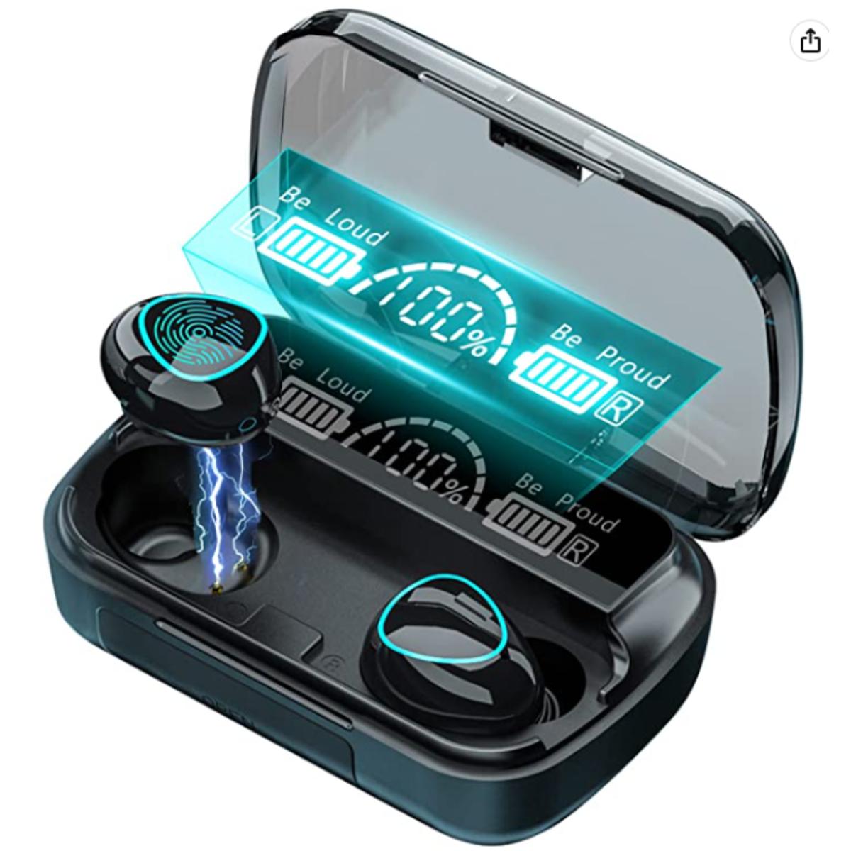 M10 Wireless Earbuds with BT 5.1 Charging Case