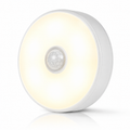 Rechargeable Motion Sensor LED Lamp White Circular