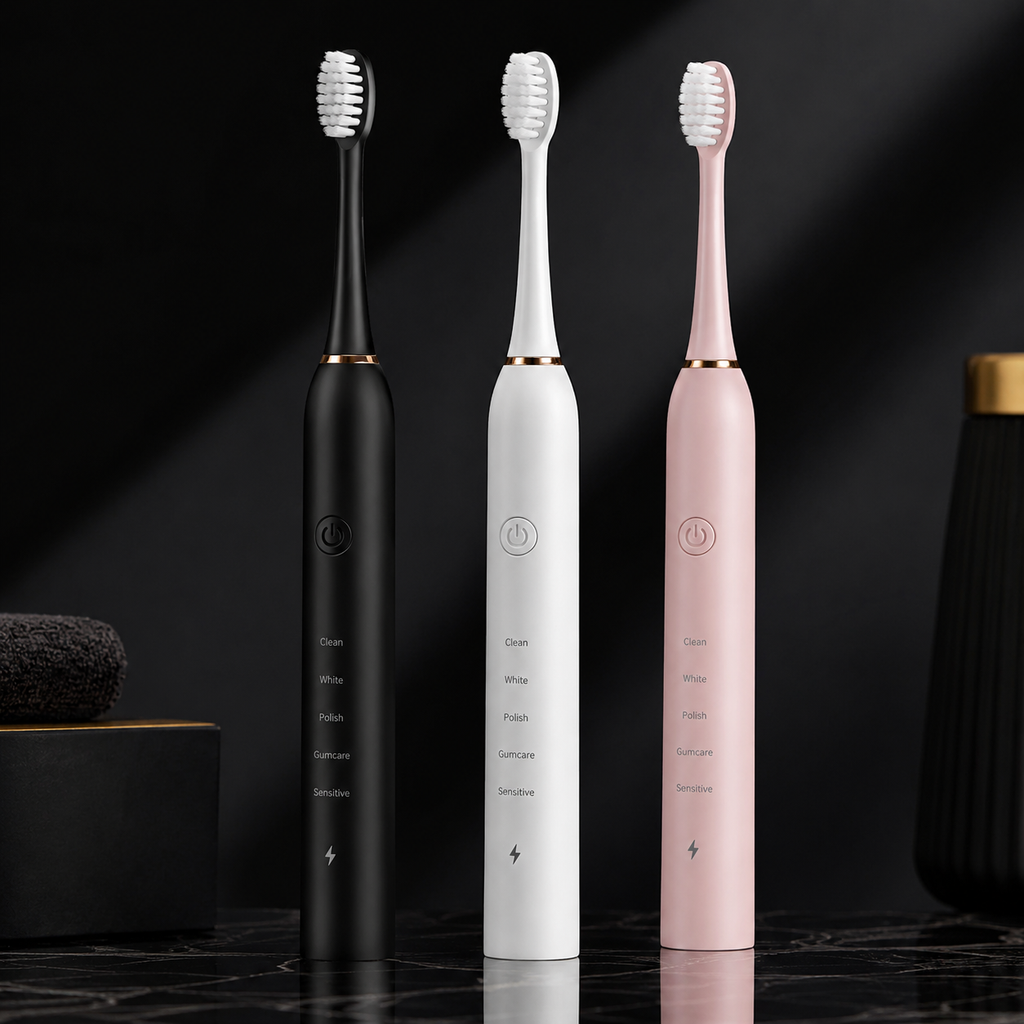 🪥 Rechargeable Sonic Electric Toothbrush – Deep Cleaning with 42,000 Vibrations/Min