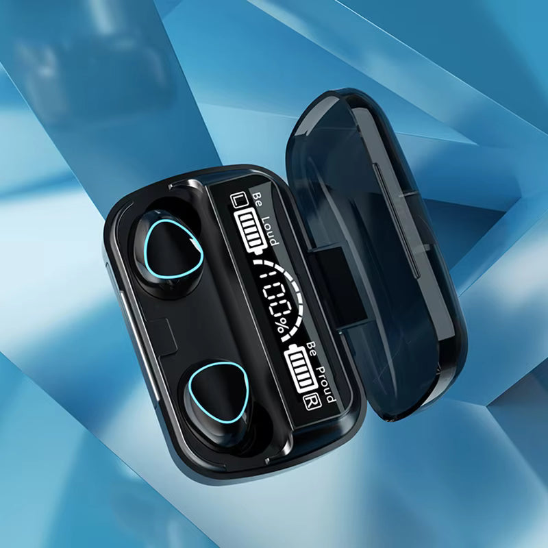 M10 Wireless Earbuds with BT 5.1 Charging Case