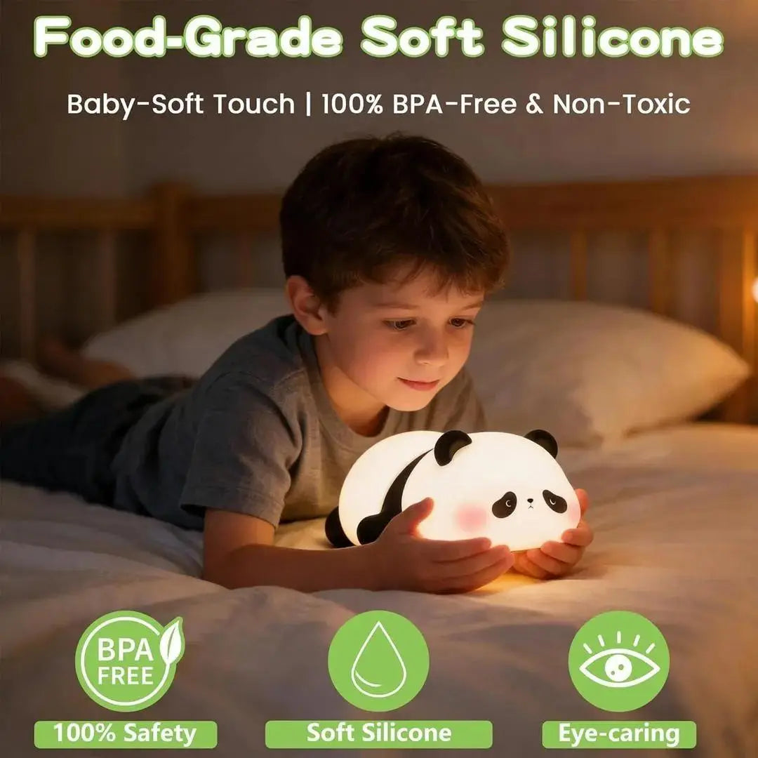 Lazy Panda Silicone Night Lamp