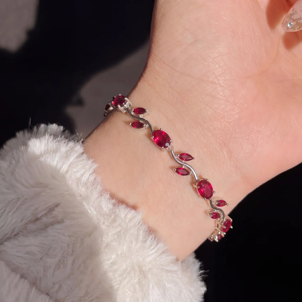 💖 Sparkling Crystal Charm Bracelet