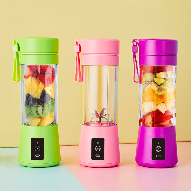 Portable Blender - Rechargeable Personal Smoothie Maker Electric USB Juicer Cup Compact Lightweight Travel Bottles For Shakes And Smoothies